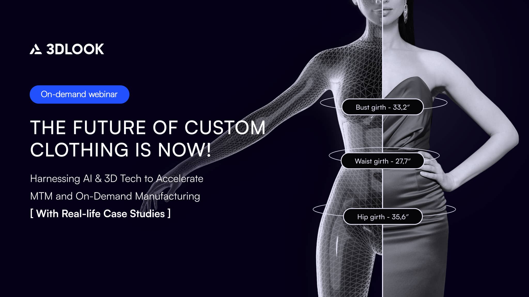 The future of custom clothing is now with precise body measurements and accuracy.