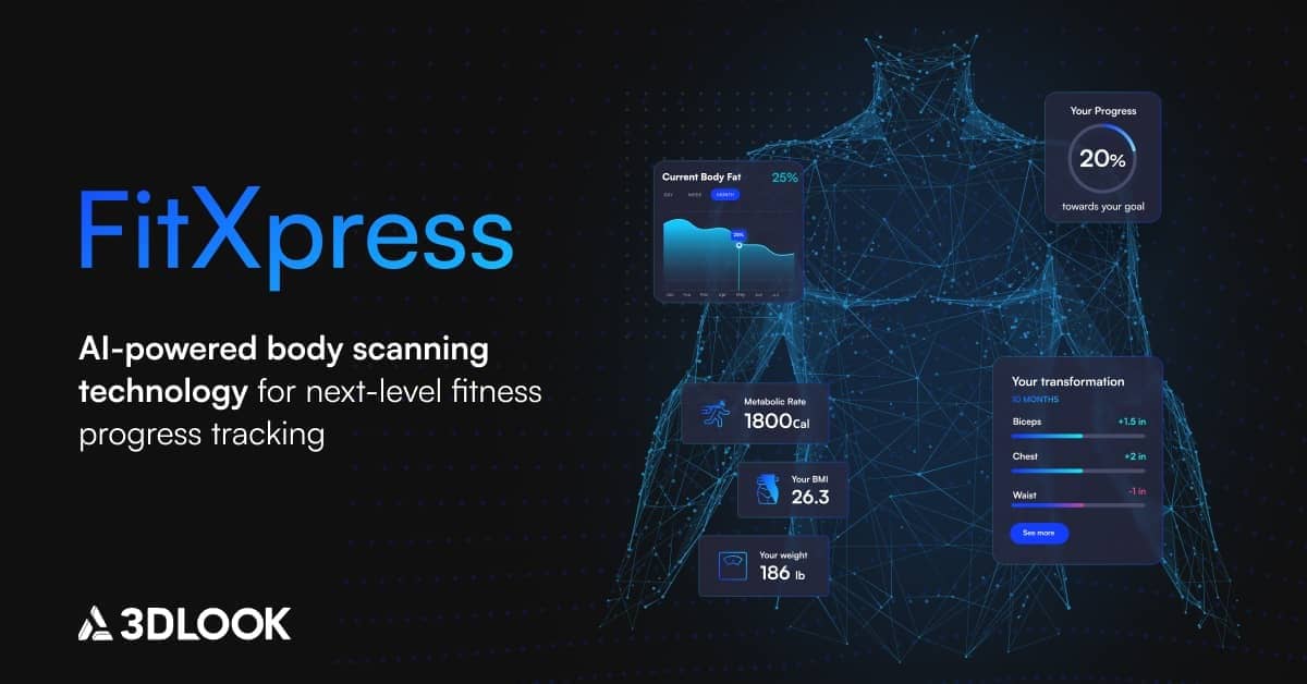 FitXpress - a powerful body scanning technology for fitness enthusiasts.