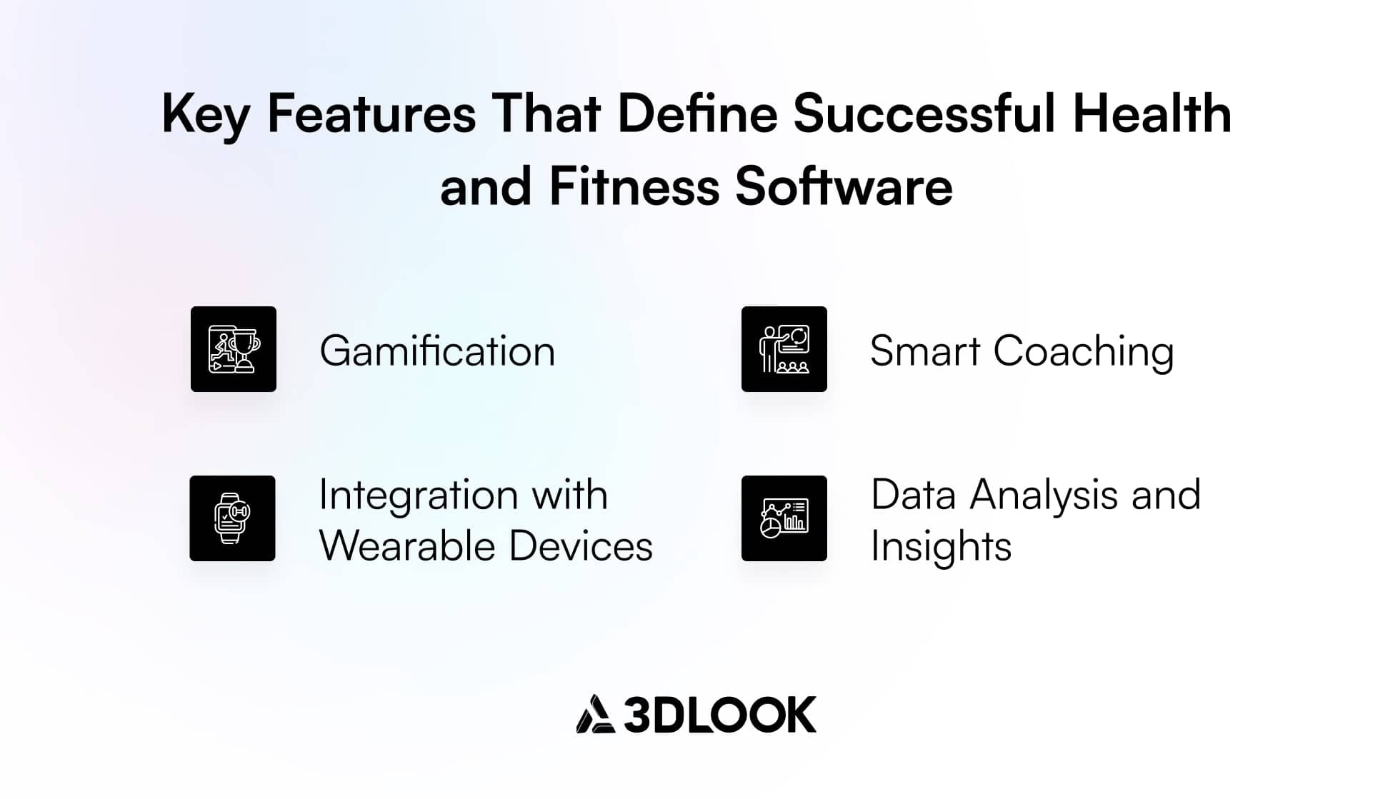key features that define successful health & fitness software
