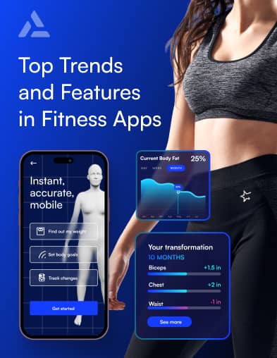 Explore the latest features in top fitness apps.