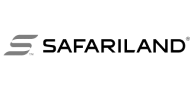 Safariland logo featuring a stylized "S" before the company name in black uppercase letters, now proudly associated with an AI-powered mobile tailor and body measuring solution.