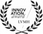The pricing of the innovation award logo for LVMH is prestigious and stylish.